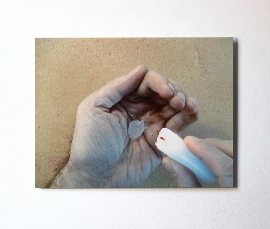 Still from film 2 " Au commencement la coulée" 25-11-97