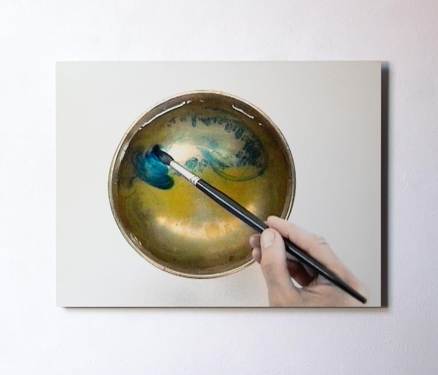 Still from film 8 " Au commencement le jaune et le bleu" 11-12-97 (Still uit film 8 “ In het begin, het geel en het blauw” 11-12-97)