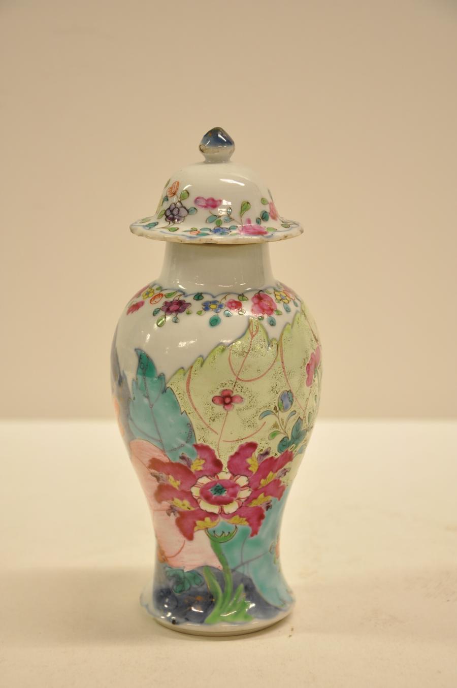 lidded vase