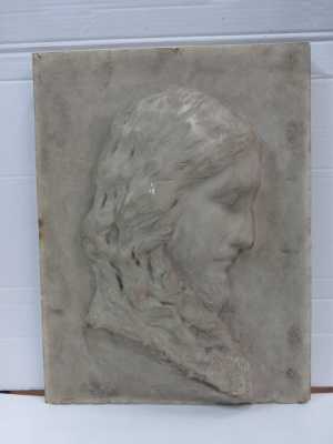 head-of-christ-in-relief