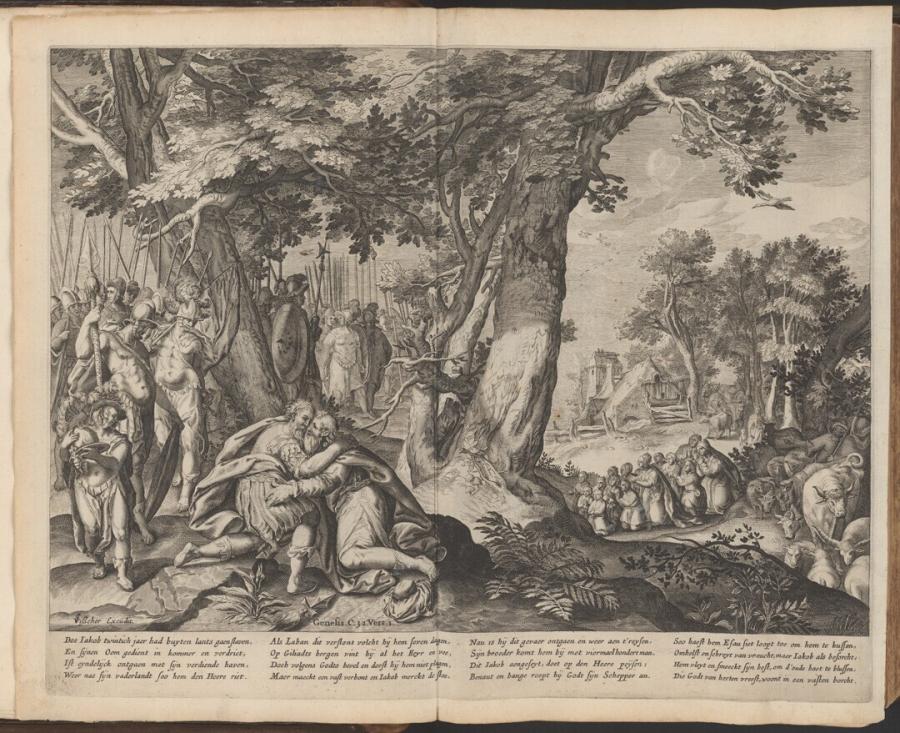 The Meeting of Jacob and Essau