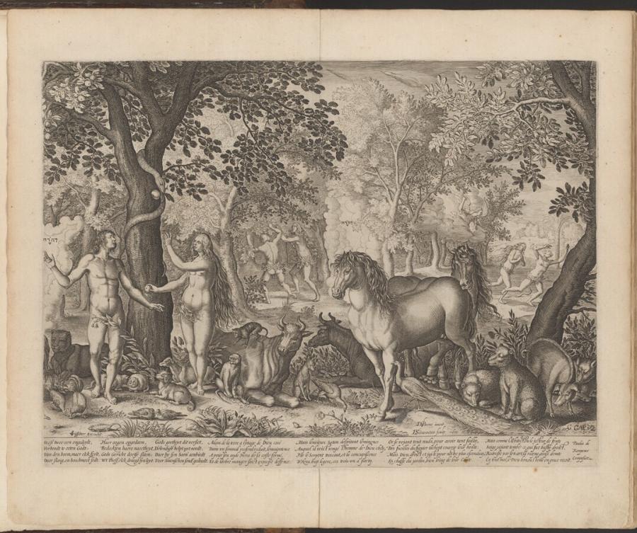 Adam and Eve in the Garden of Eden