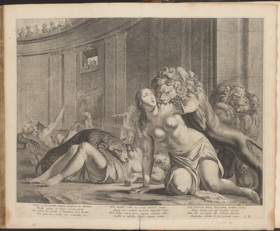 Daniel's Enemies in the Lions' Den