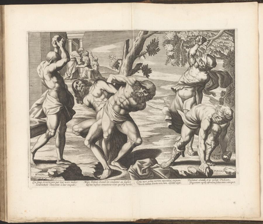 The Elders Stoned by the People