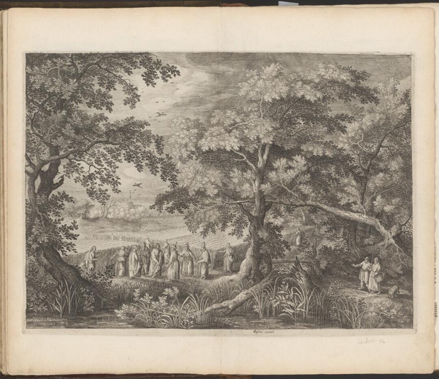 Christ and his Disciples Gleaning on the Sabbath