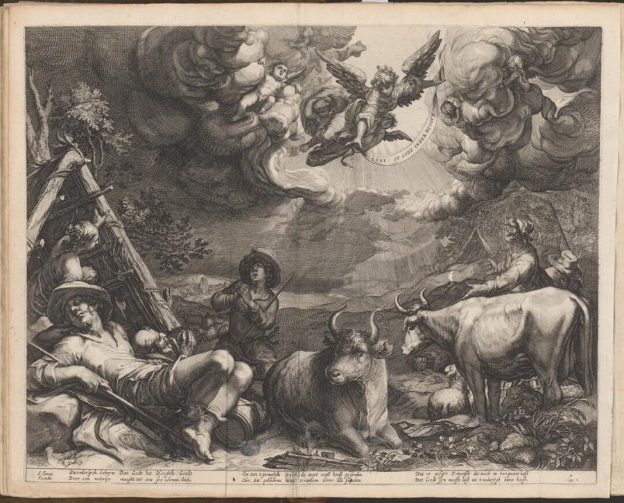 The Angel Appearing to the Shepherds