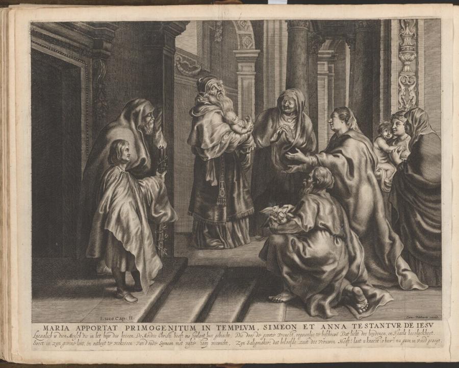 De presentatie in de tempel