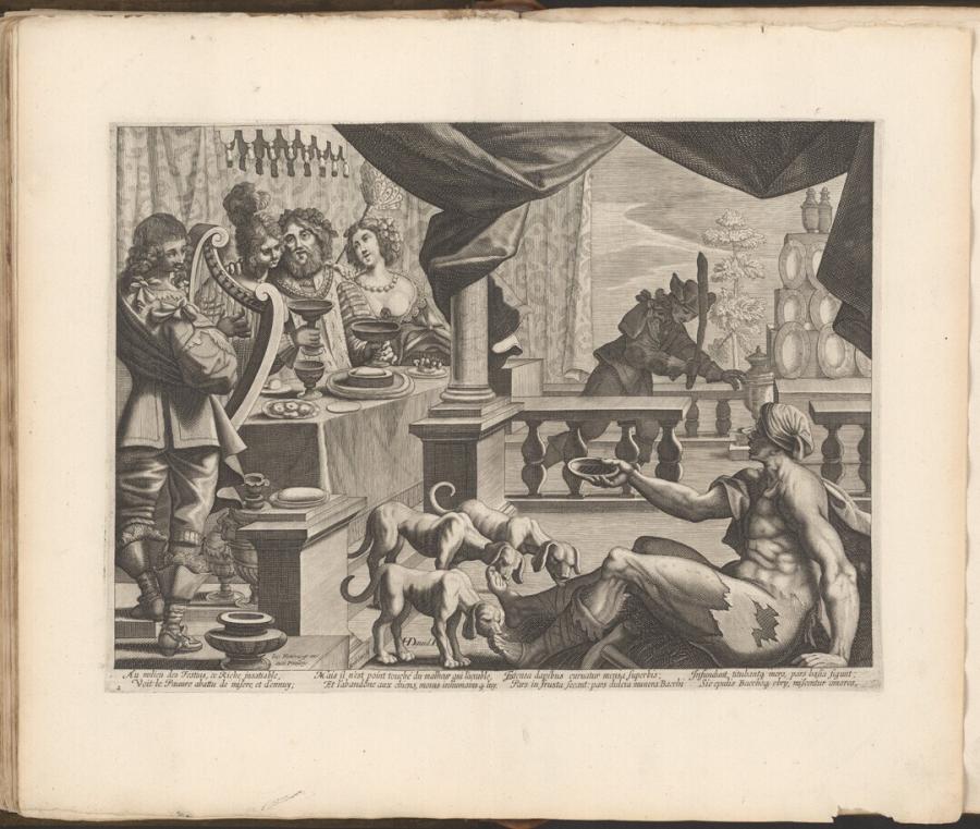 The Rich Man Feasting, Lazarus Starving