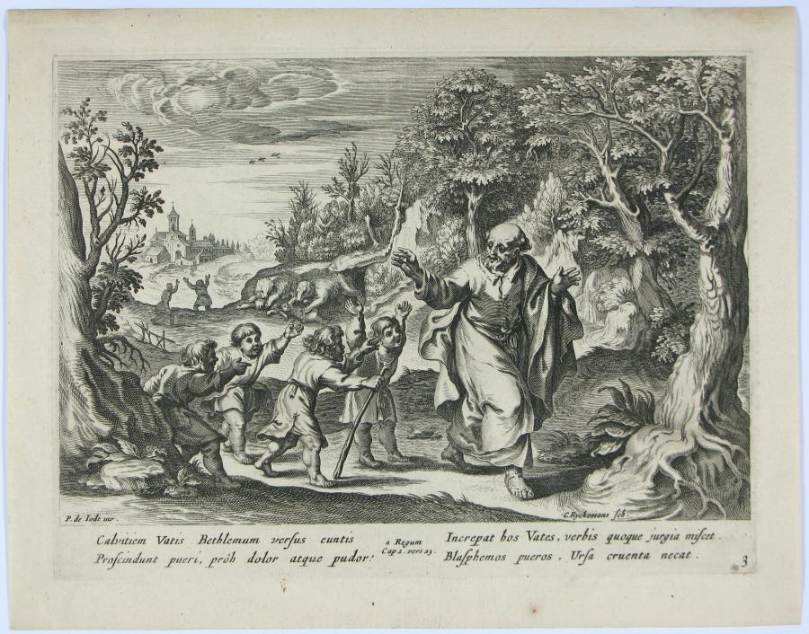 Elisha Mocked by Children
