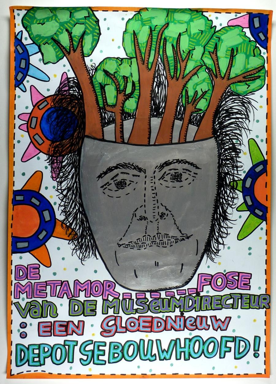De metamor...fose van de museumdirecteur: een gloednieuw depot gebouwhoofd!