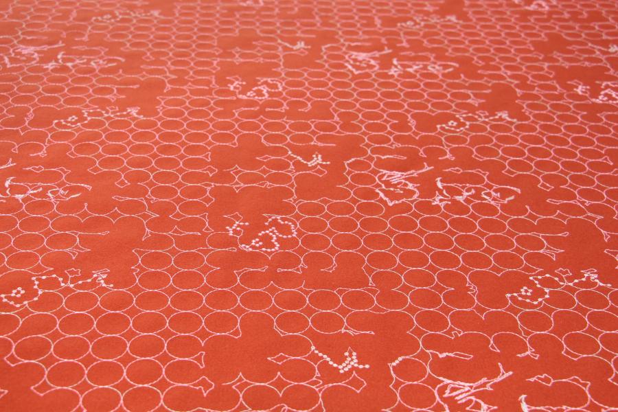 Layers Vineyard Small 002 Scarlet/Peony