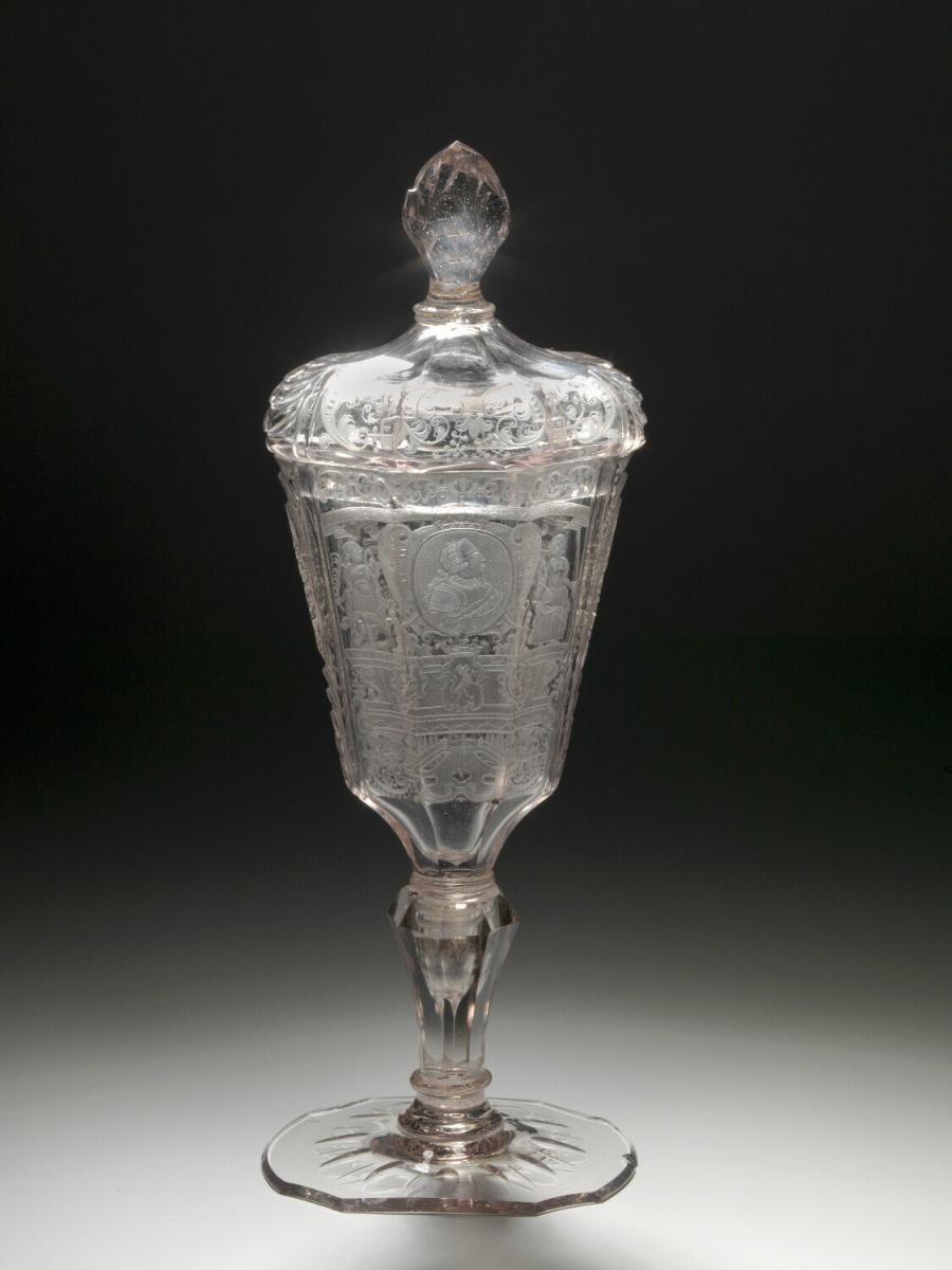 lidded goblet
