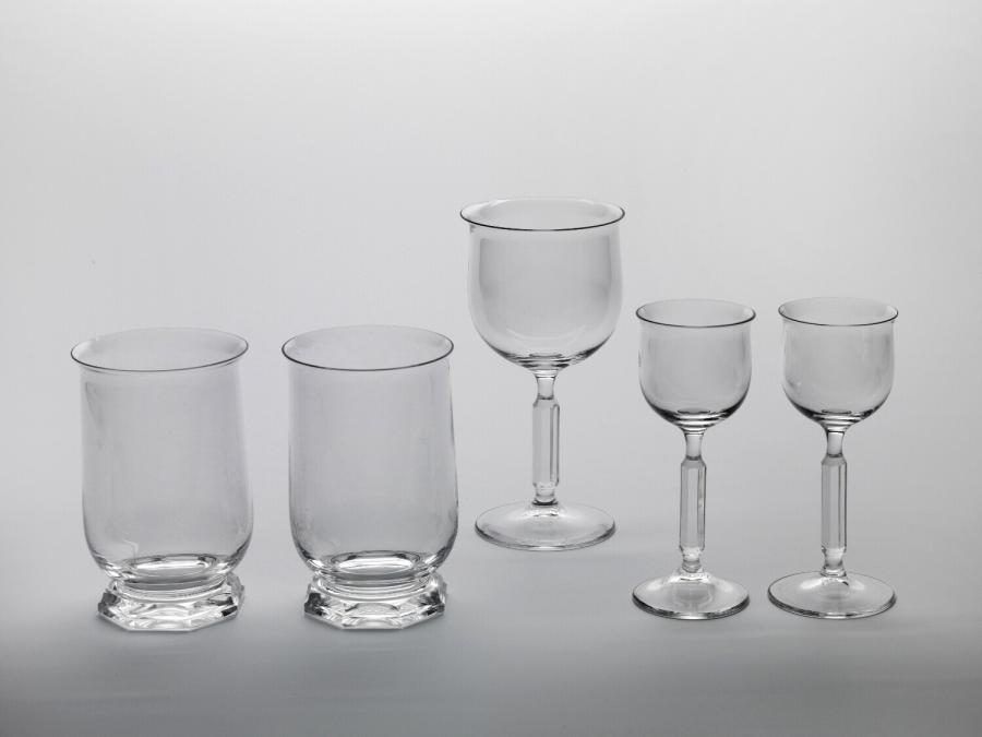 glass service and glassware