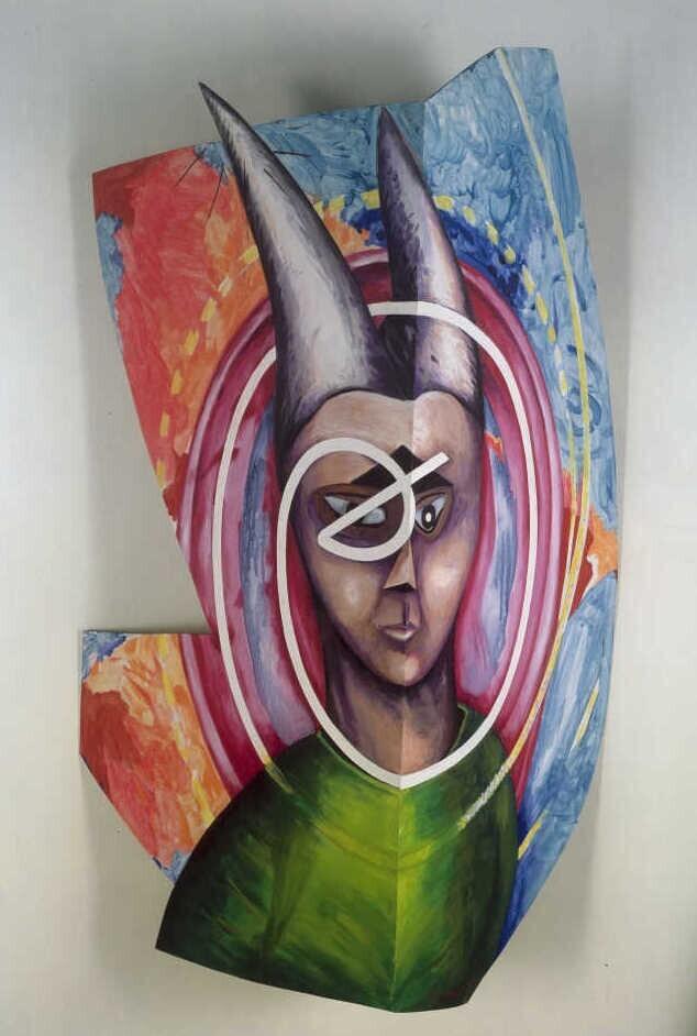 Horned Man at 2550117 (Man met hoorns bij 2550117)