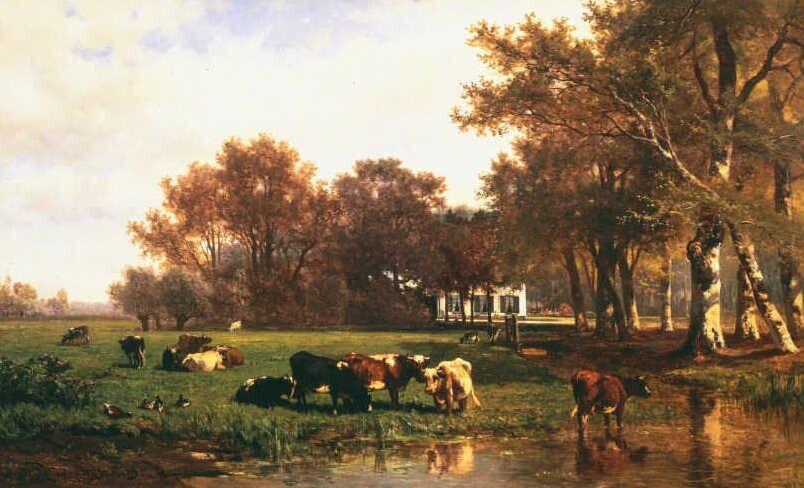 View of Country Estate Den Burch in Rijswijk