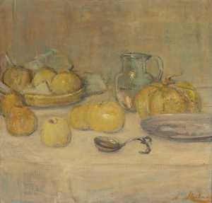 stilleven-met-appels-en-meloen