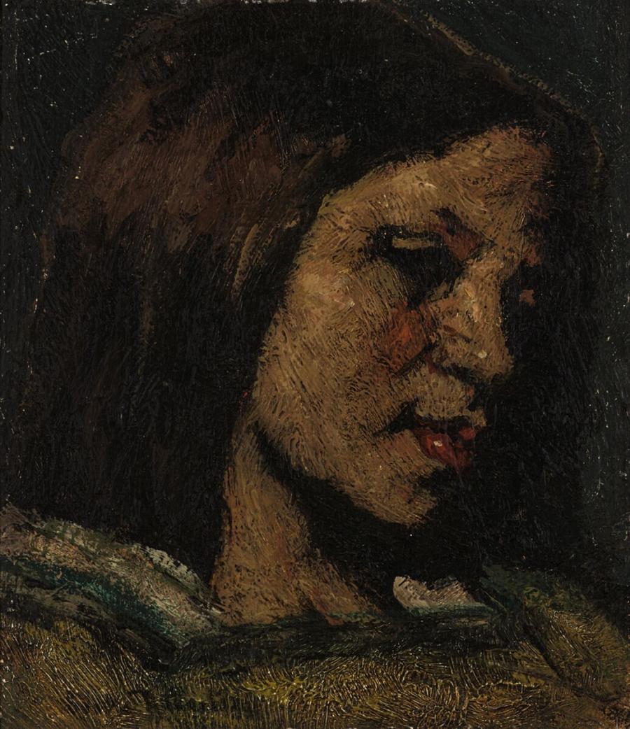 Portrait of a young girl ('Greta')