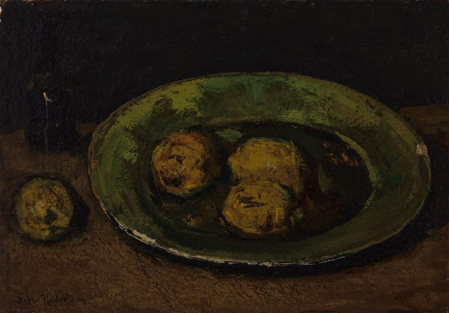 Still Life (Plate with Lemons)
