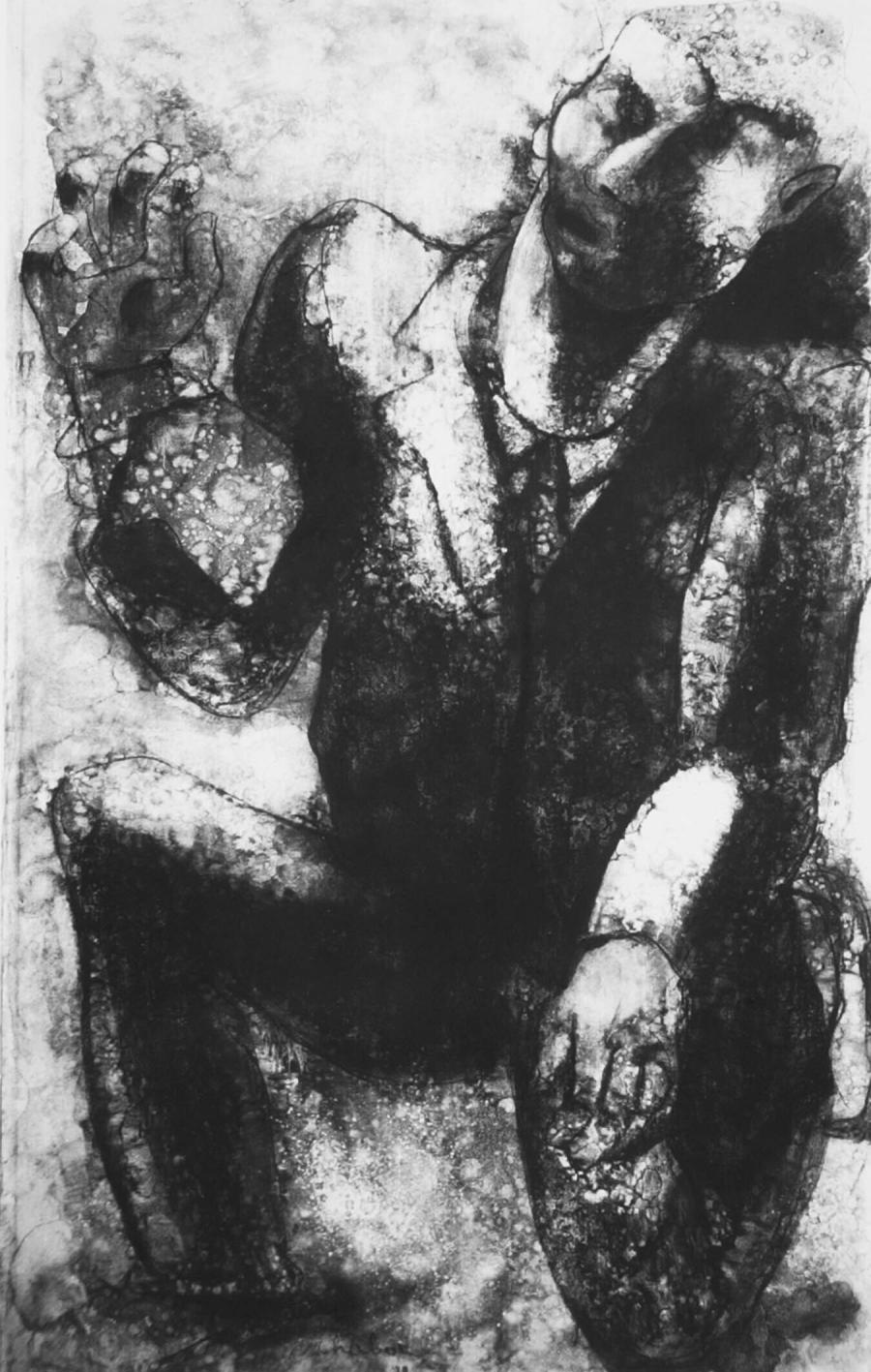 Kneeling Man ('Falling')