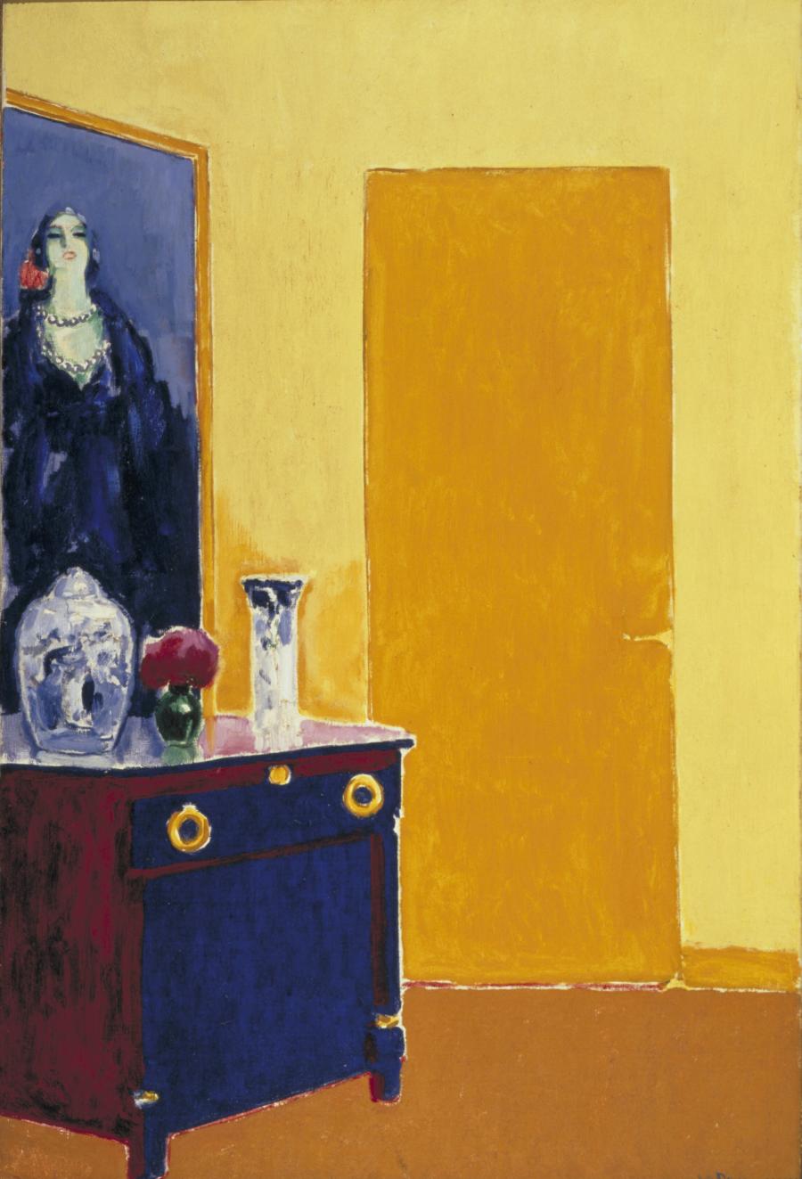 La commode (Interieur met gele deur)