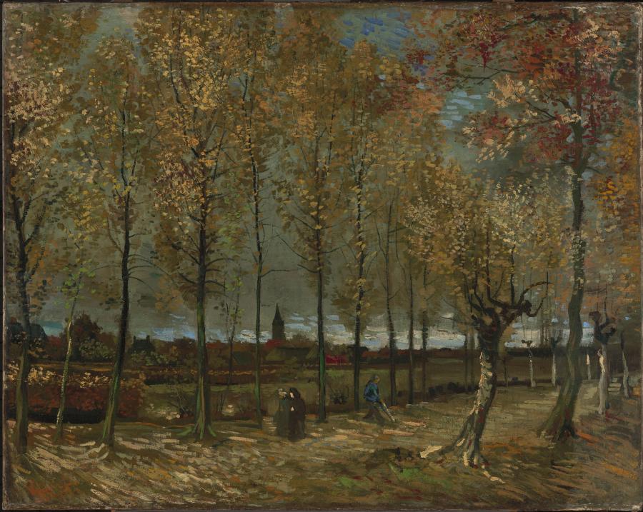 Poplars near Nuenen