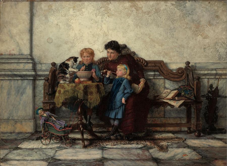 Blowing Soap Bubbles