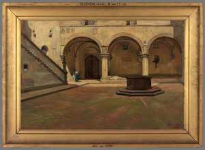 courtyard-of-the-bargello-in-florence