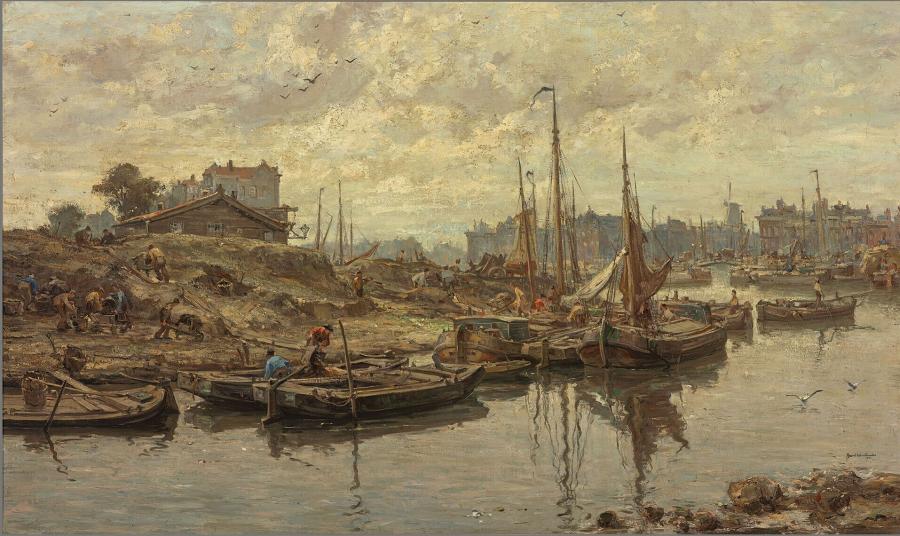 Gezicht op Rotterdam