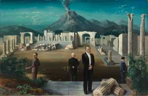 Late bezoekers van Pompeï
