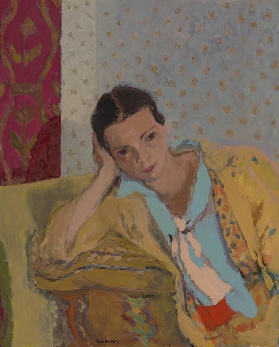 Portrait of the artist's wife (Marguerite Louppe)