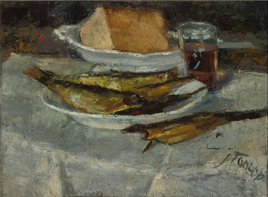 Le déjeuner de l'artiste (Het ontbijt van de kunstenaar)