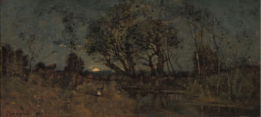 Landscape By Moonlight