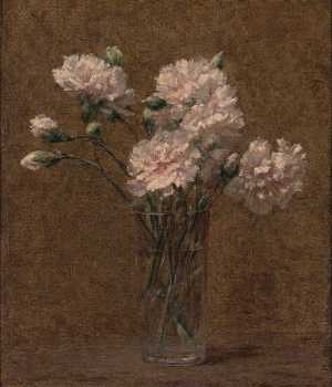 white-carnations-in-a-glass