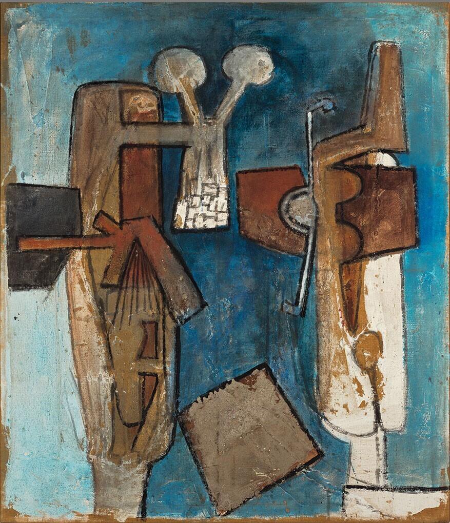 Deux personnages debout