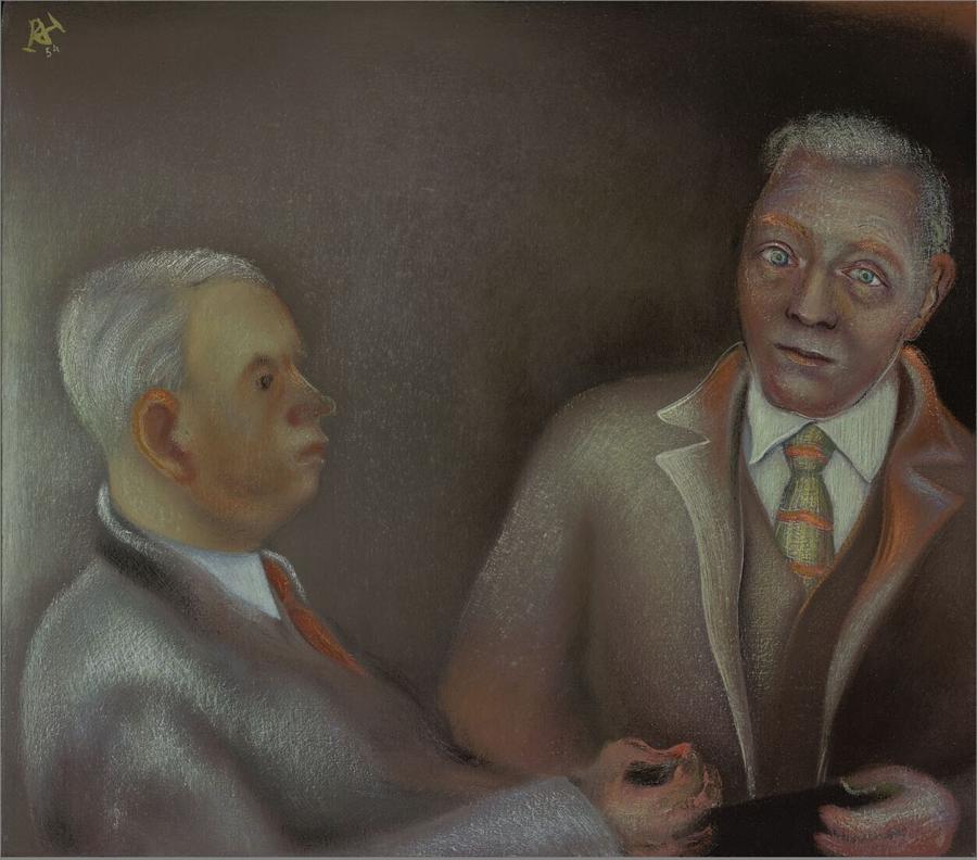 Double Portrait (Two Friends)