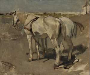 two-white-horses