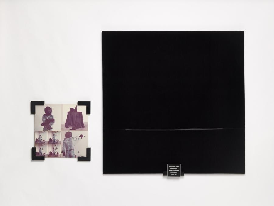 Painting Piece, Blindfolded Painting of a Blindfolded Still-Life Painted by a Blindfolded Painter with Blindfolded Hands