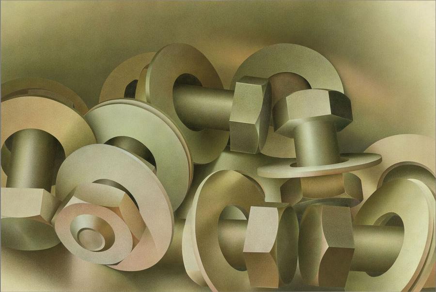 Hexagonal Headed Bright Steel Bolts