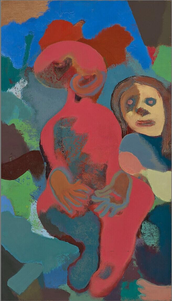 Hooker with Red Bear