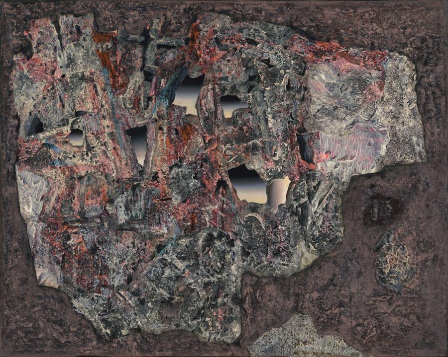 Composition with Five Holes