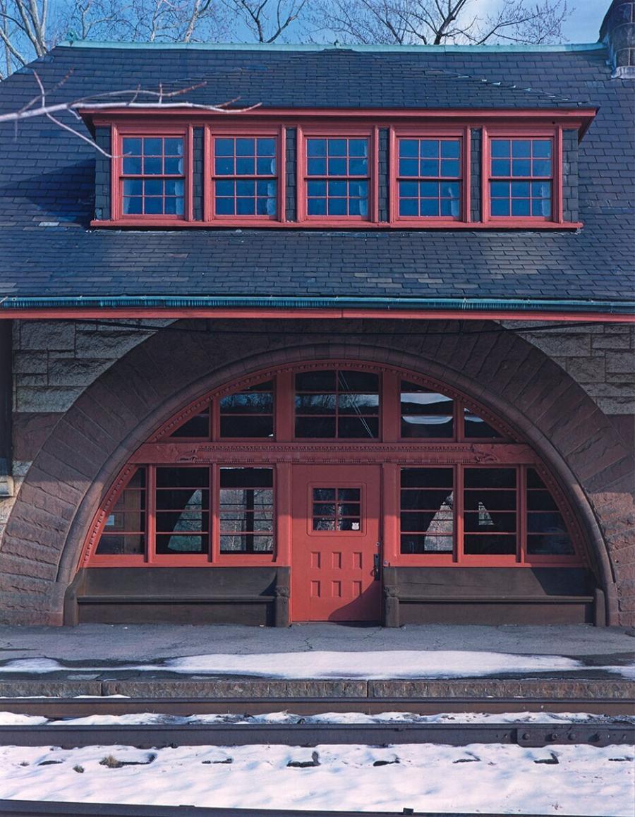 Buildings by H.H. Richardson (1838-86)- Old Colony Railroad Station, North Easton, MA (1881-84)