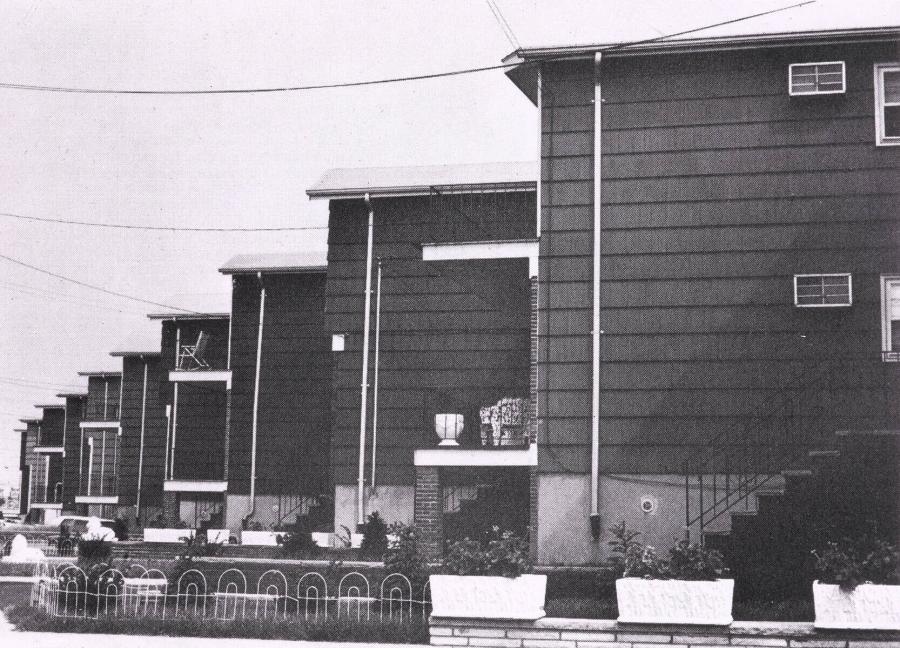 Homes for America - housing developments (front view) Bayonne, New Jersey