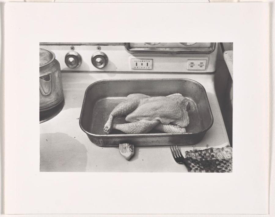 Untitled, 1977-1994 (uncooked chicken)