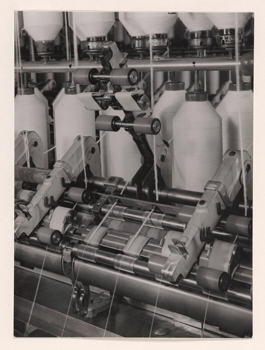 Spinnereimaschine (detail)