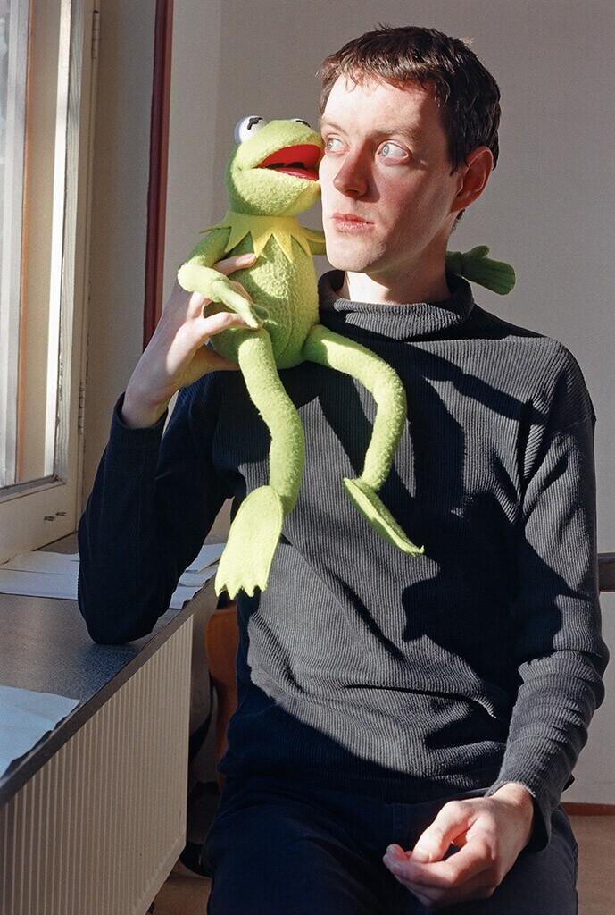 Self-Portrait with Kermit the Frog