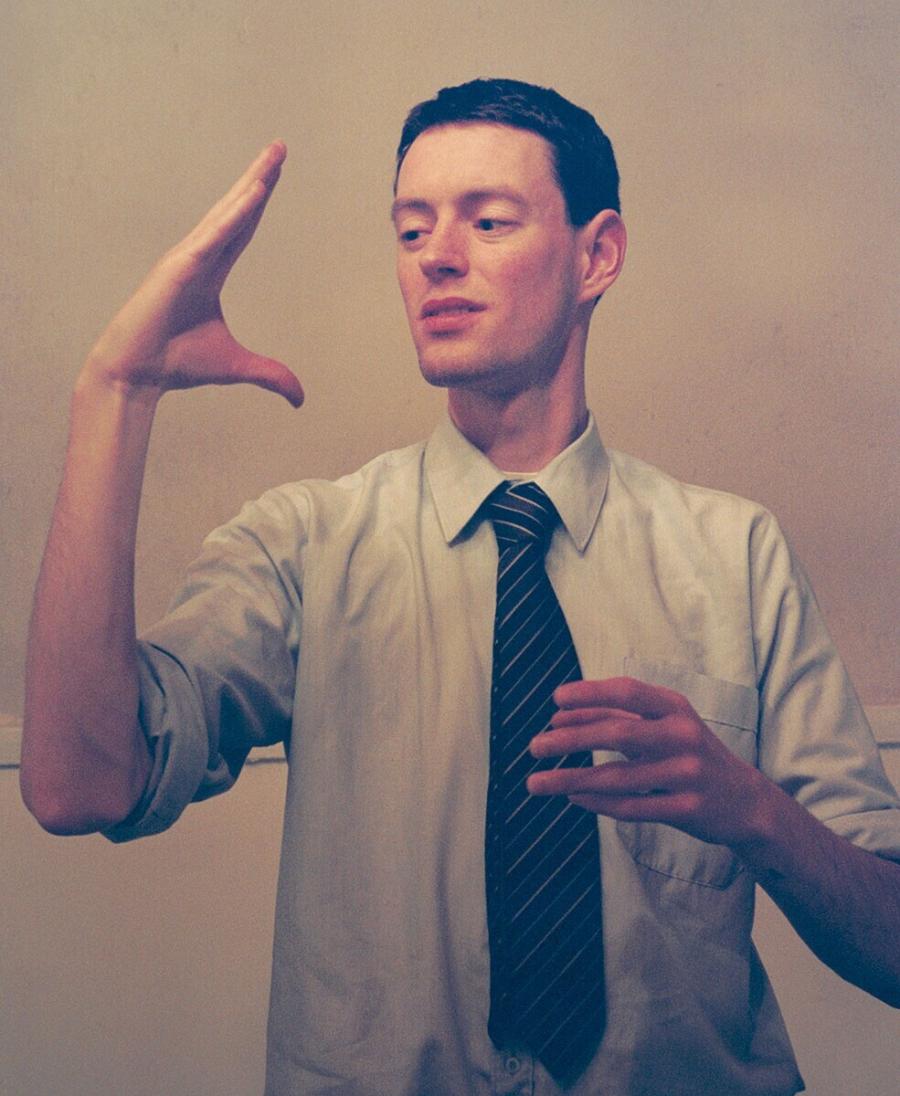 Zelfportret met stropdas