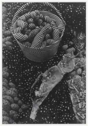 photograph-of-yayoi-kusama-s-installation-kitchen-utensils-1963-1964