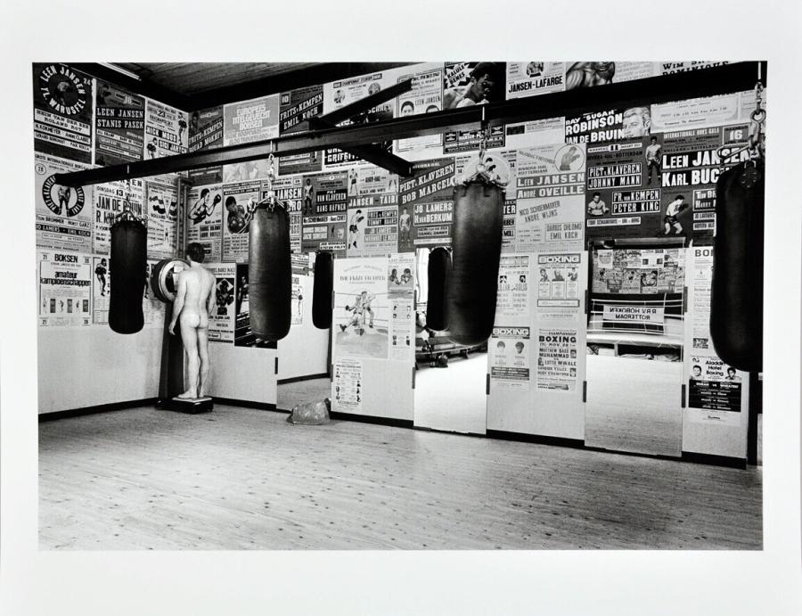Rotterdam, Monday March 7, 1983. Day of the light-welterweight boxing match between Cor Eversteijn and Cliff Gilpin.