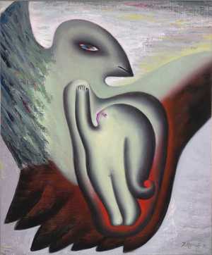 Bird and man