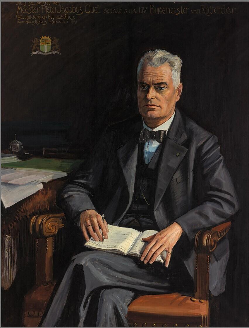 Portret van Meester Pieter Jacobus Oud